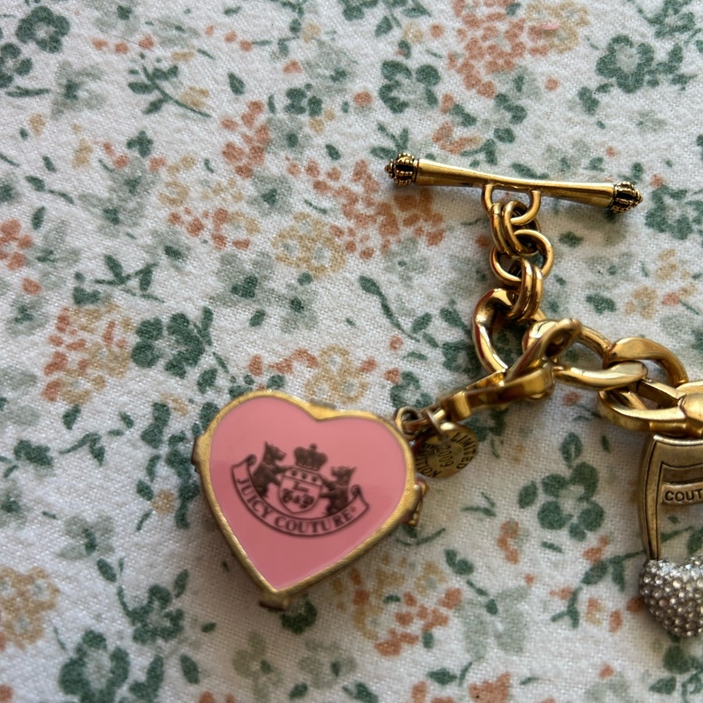 Y2K Juicy Couture charm bracelet with removable charms - Picture 11 of 14
